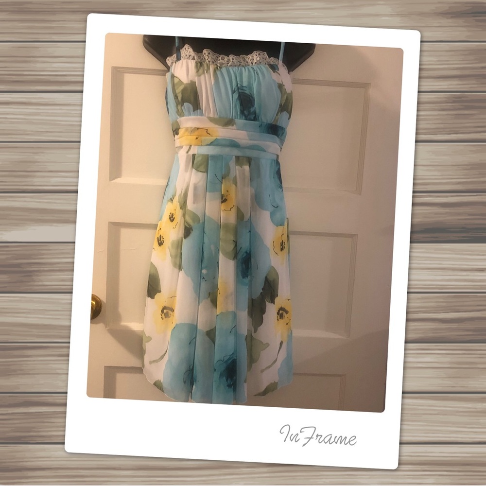 IZ Byer Floral Dress